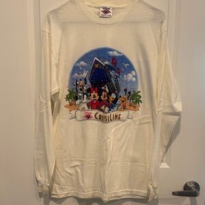 Disney Cruise Graphic long sleeved tee VINTAGE